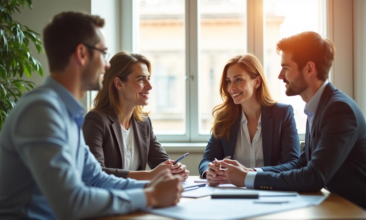 Team HR professionale in ufficio a Roma
